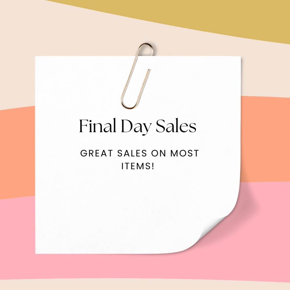 GREAT SALES